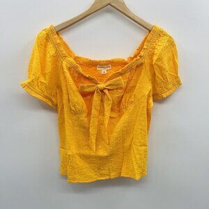 The General Good x Stitch Fix Womens XL Smocked Off the Shoulder Crinkle Top 164